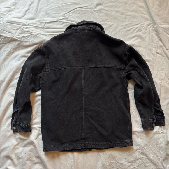 Black Denim Jacket - Picture 3 of 3